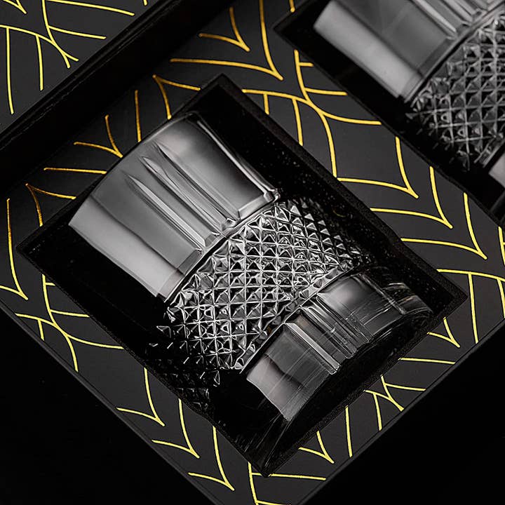 ROCKS Whiskey Chilling Stones - Wholesale Cocktail/Liquor Glass - The Privilege Collection - Reserve Whiskey Glass Edition2