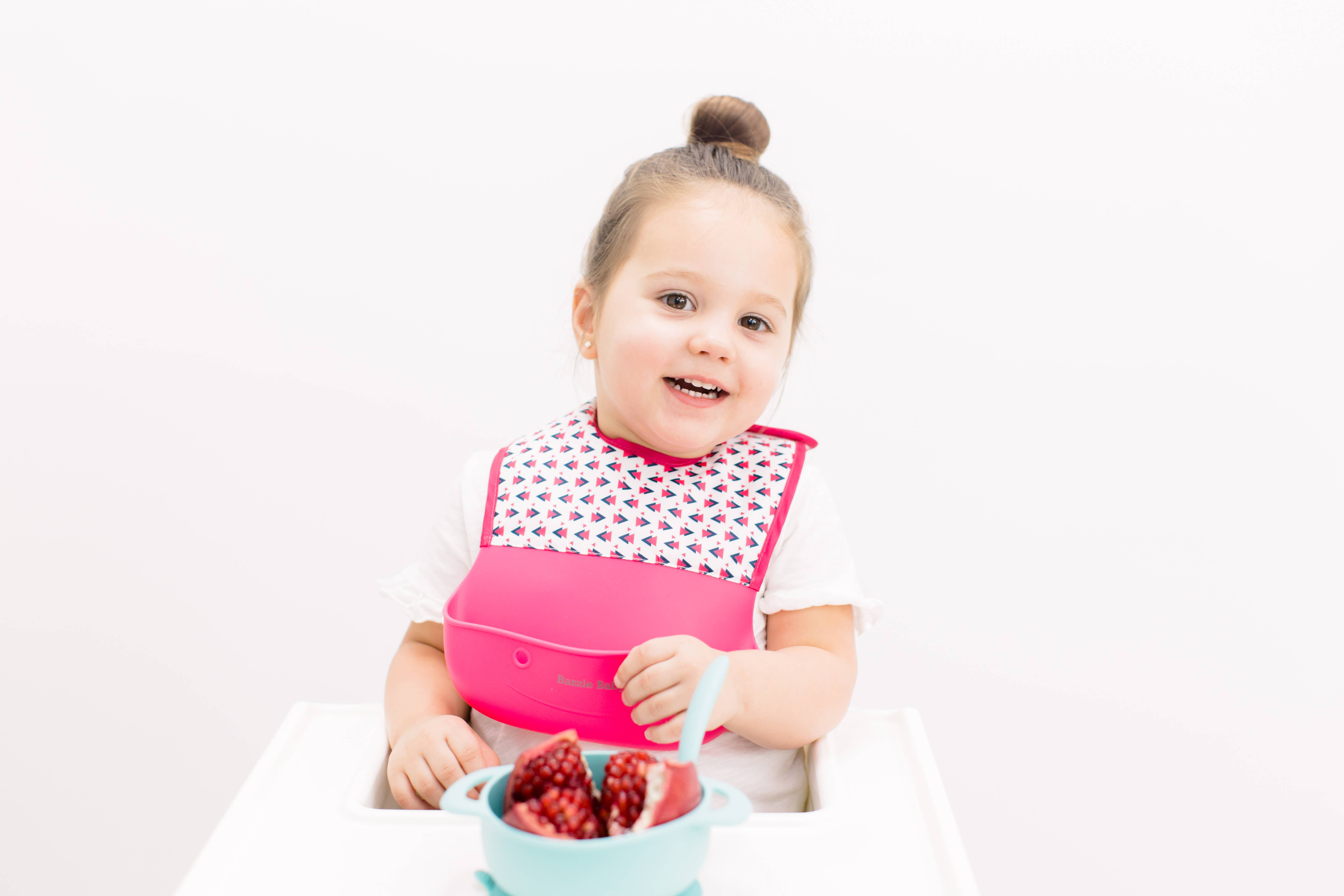 Bazzle Baby - Wholesale Bib - Baby - Silicone + Fabric Foodie Feeding Bib5