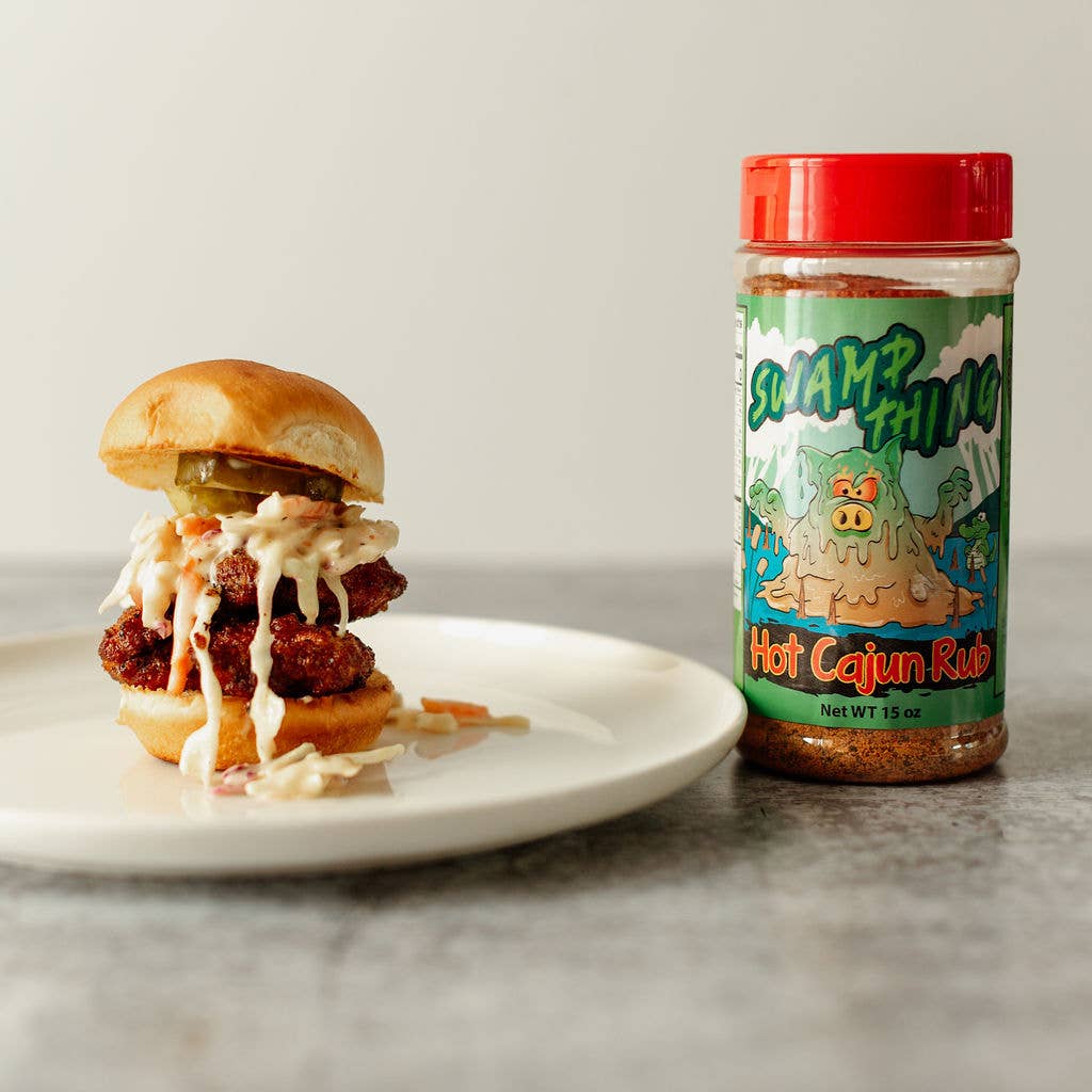 CornCookers BBQ Products - Wholesale Rub - Swamp Thing Cajun Rub3