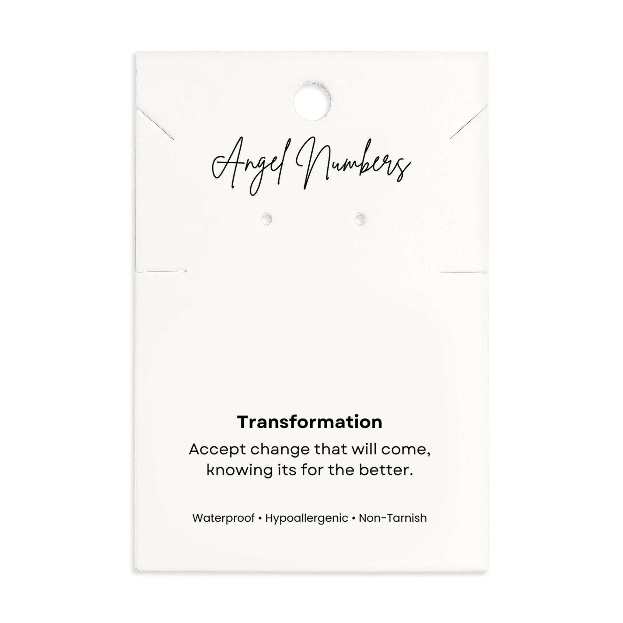 WJW – Suporte de joias e exposição por atacado – Cartões de Exibição de Números de Anjo (Colares, Brincos, Pulseiras)8