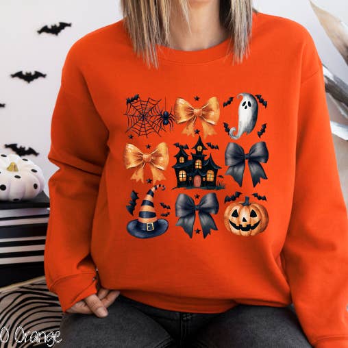 Bama Screens - Wholesale Sublimation Transfer - Halloween Coquette Collage #BS72256