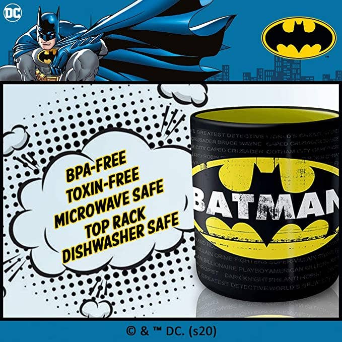 Silver Buffalo - Wholesale Coffee Mug - DC Comics Batman 20oz Ceramic Mug2