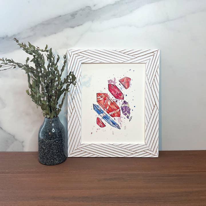 Jewels Art Print for wholesale by A World of Fish Creations