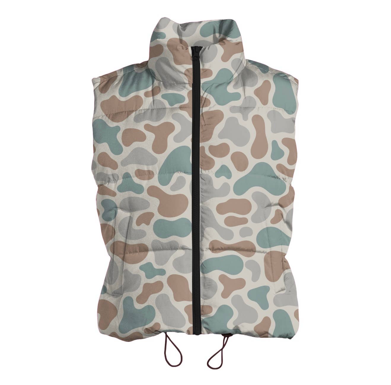 The Front Porch Label - Wholesale Outerwear Vest - Women's - Camo Vest