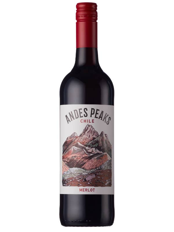 Andes Peaks Merlot for wholesale by DrinkWell