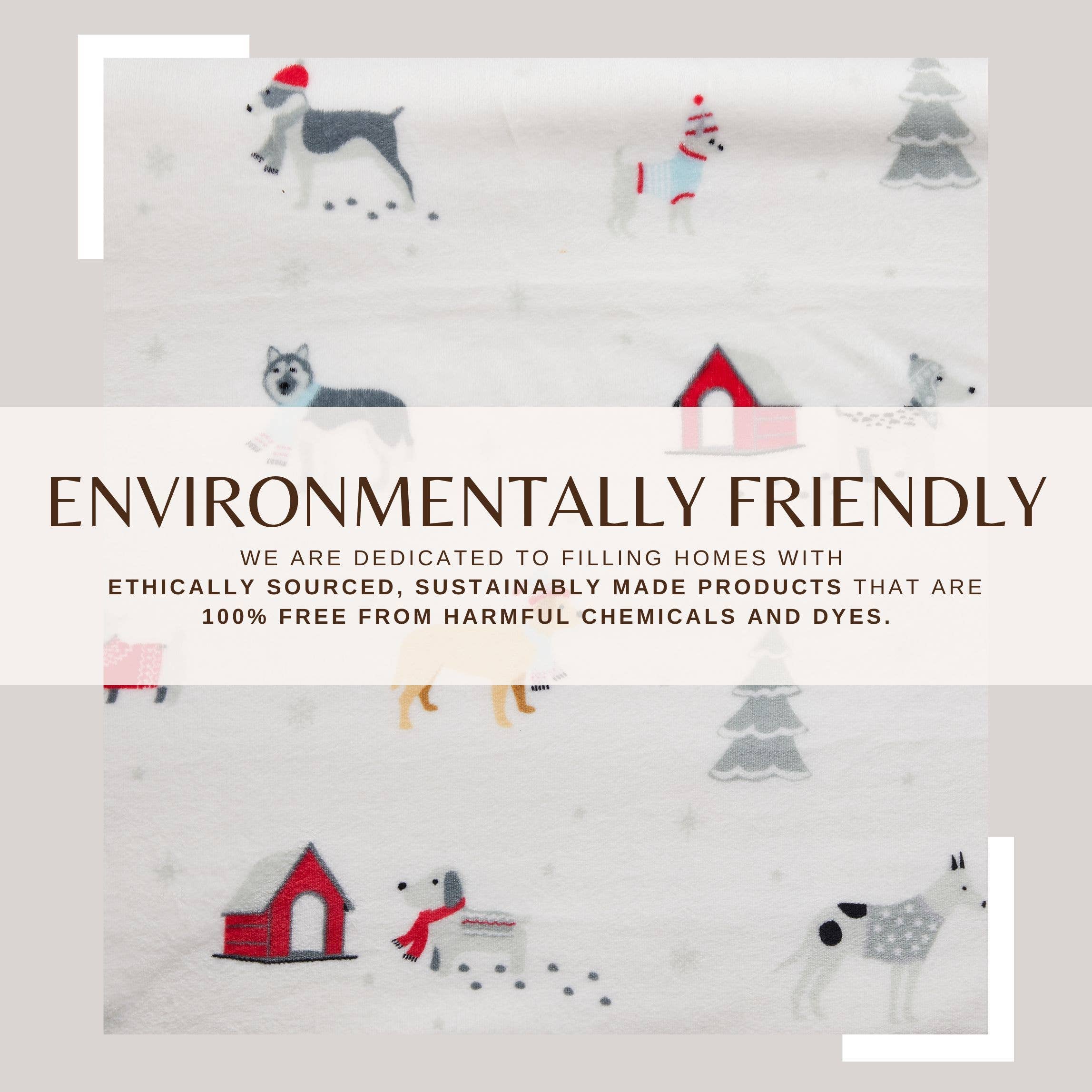 BH Collective - Wholesale Throw Blanket - Throw Blanket - Holiday Printed Sherpa - Eve Collection45