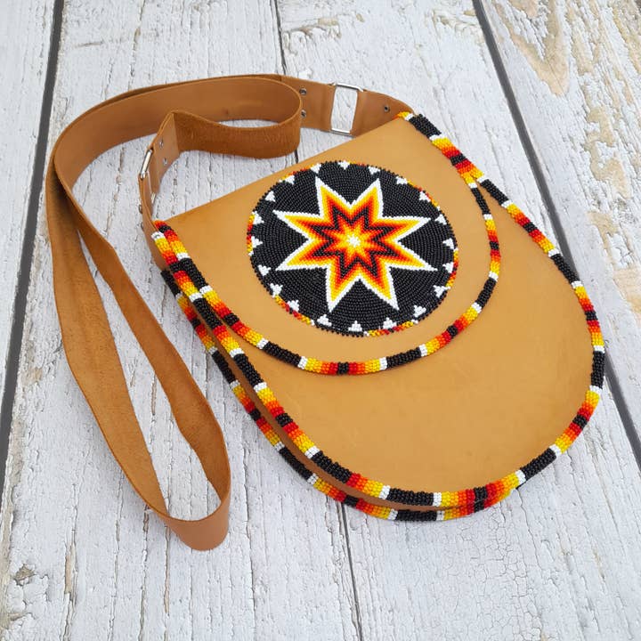 KANGURAH – wholesale Crossbody bag – Women's – Handmade Beaded Leather Crossbody bag , Shoulder Bag