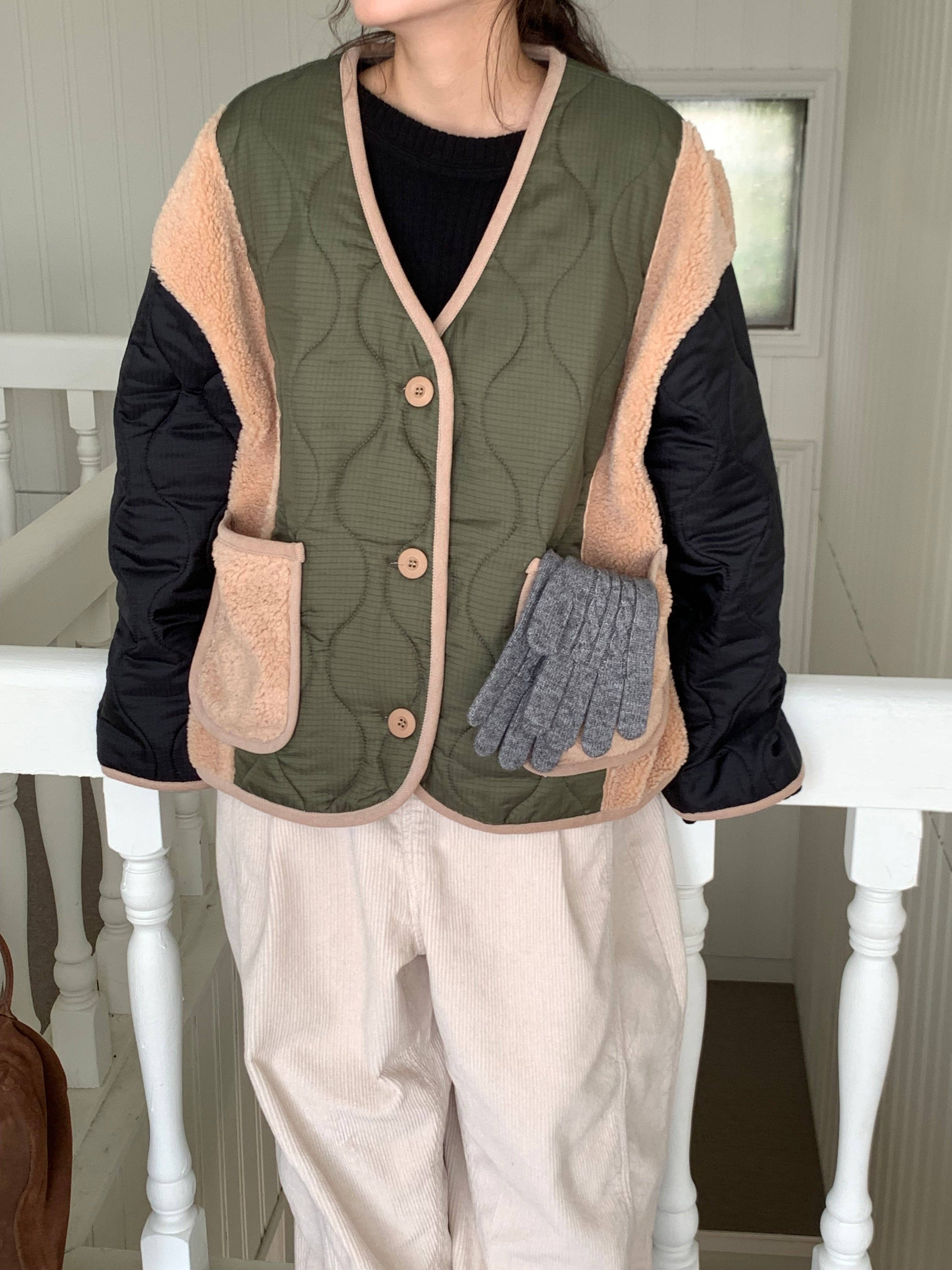 Little Light - Wholesale Puffer Jacket - Women's - Snoopy Limited Edition Sherpa Quilted Fleece Jacket14