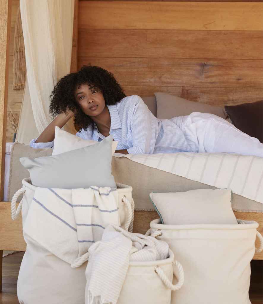 Natural Westford Mill - Heavy Canvas Storage Trug for wholesale on Faire