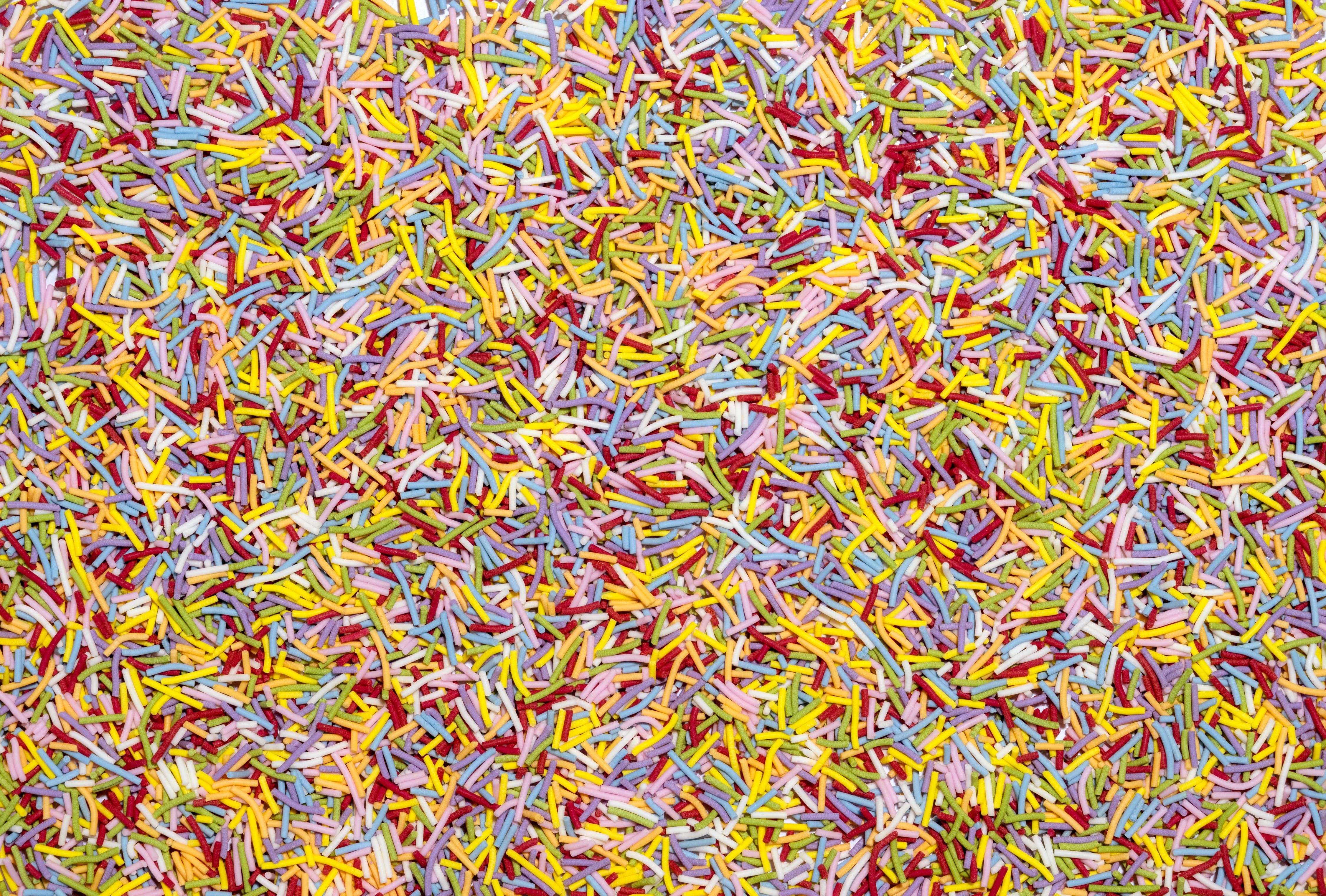 Supernatural - Wholesale Sprinkles - Dye-Free Rainbow Crunchies Sprinkles2