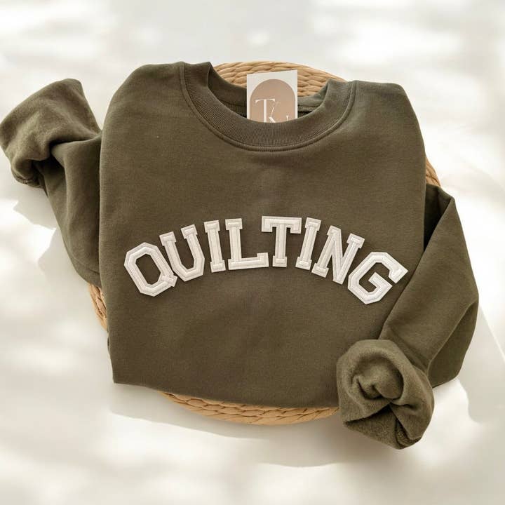 QUILTING Sweatshirt, Quilting Gifts
for wholesale by Threads And Needles, INC.