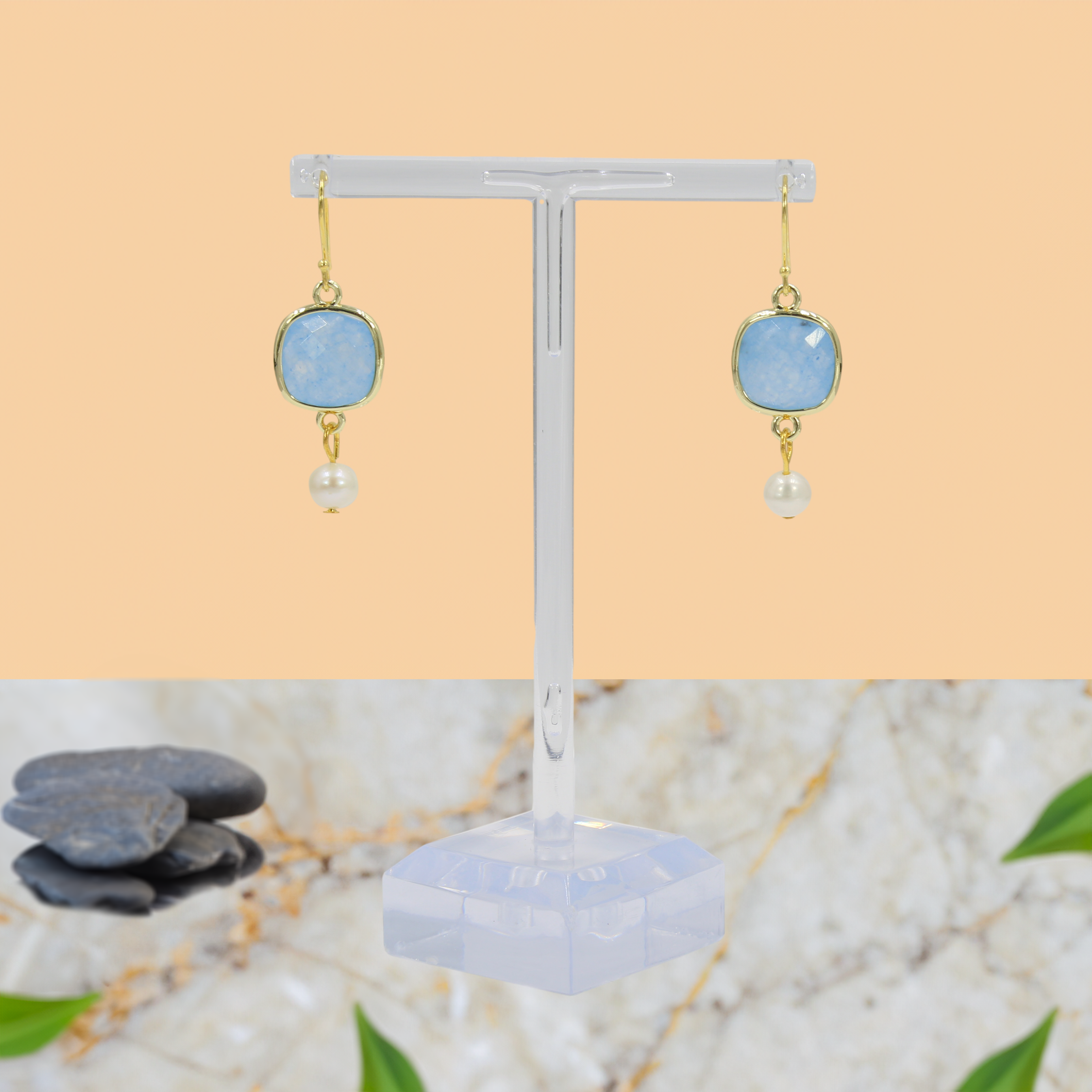 IST Jewelry - Wholesale Dangle Earrings - Gemstones and Cultured Pearl Drop Earrings8