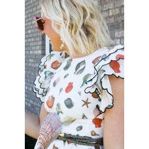 Taylor Reese - Wholesale Belt - Women's - Purple Lion Paw Scallop Shell Belt1