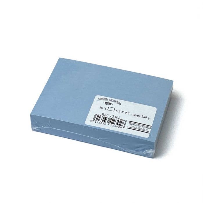 Royal Posthumus – wholesale Stationery/notecard set – Crown Mill | 50 cards | vergé | 9.5 x 6.5 cm | 5 colors3