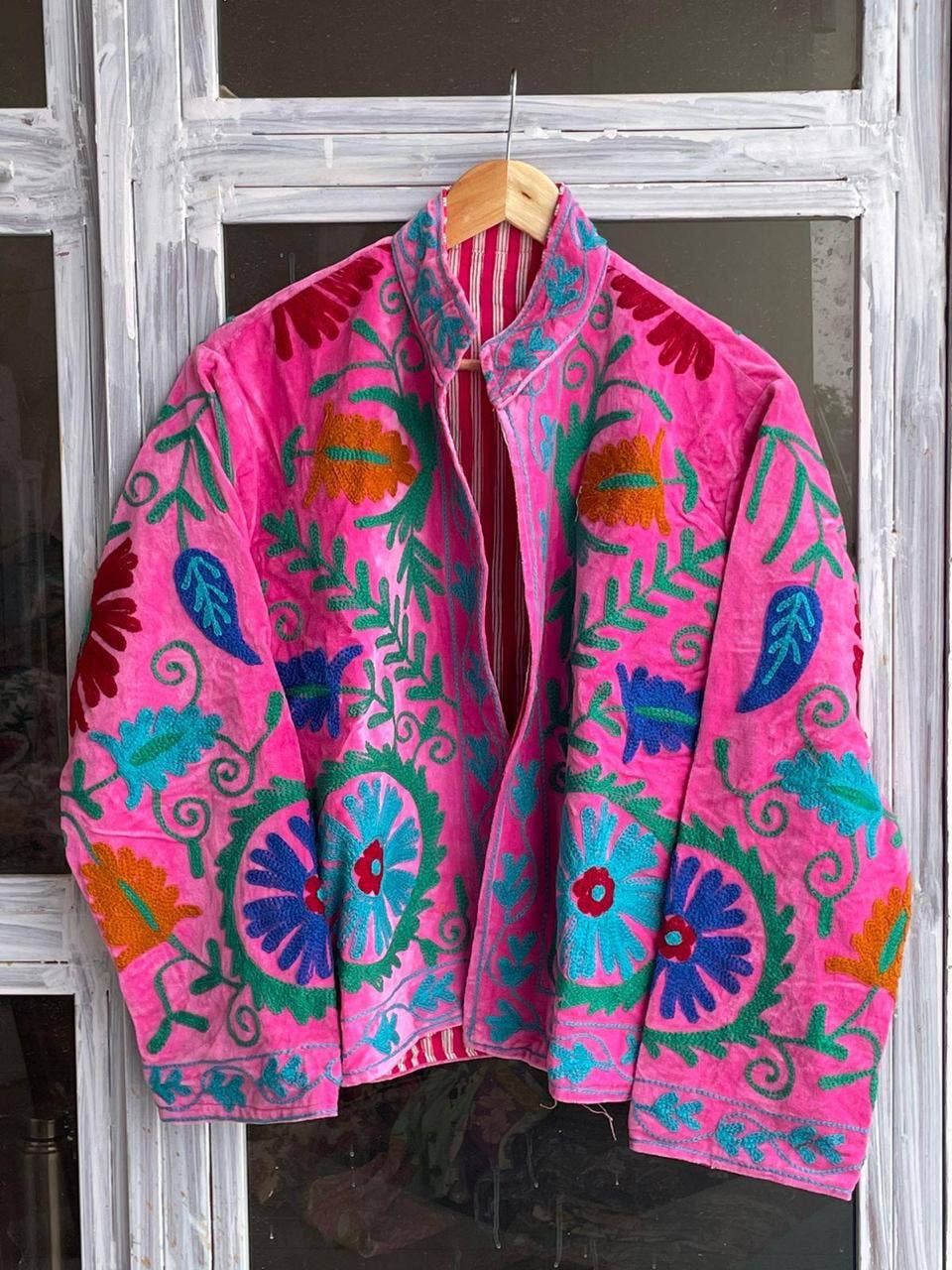 Homesoul – wholesale Jacka - Dam – Velvet Suzani-jackor14