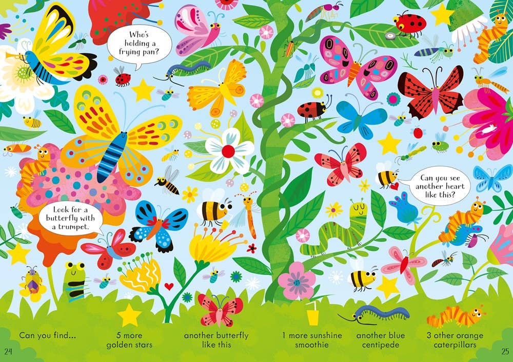 HarperCollins - Wholesale Coloring & Activity Book - Kids & Baby - Can you Spot? Bugs: Usborne2