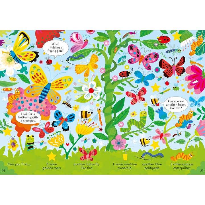 HarperCollins - Wholesale Coloring & Activity Book - Kids & Baby - Can you Spot? Bugs: Usborne2