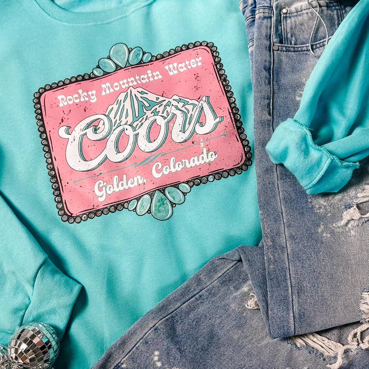 Western Coors Sweatshirt for wholesale by ZZ Threadz