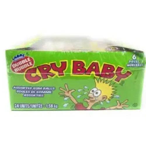 Echo Sales Canada - Wholesale Chewing Gum - Extra Sour Cry Baby - Assorted Gum Balls - 36x36g GW2