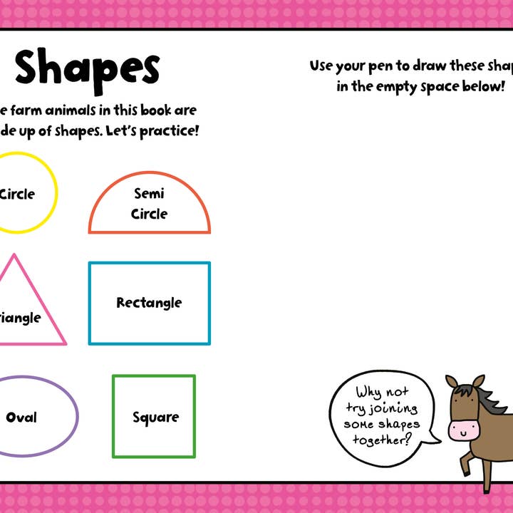 Sourcebooks - Wholesale Coloring & Activity Book - Kids & Baby - My First Learn To Draw: Farm Animals1