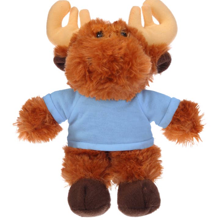 Plushland - Wholesale Stuffed/Plush Toy - Kids & Baby - Plush Moose Bean Bag animal 8"2