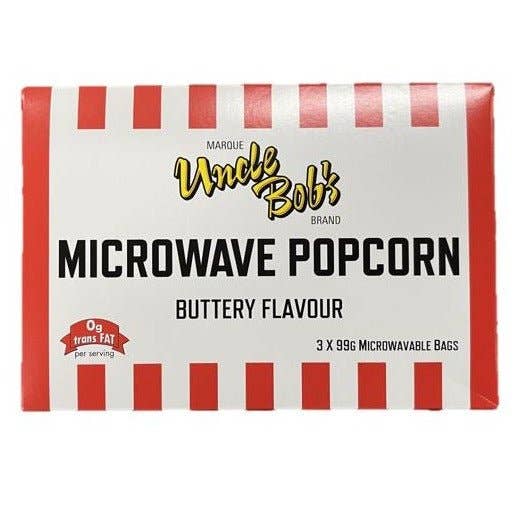 Uncle Bob's Microwave Popcorn - 36 Pack Full Case for wholesale by Uncle Bob's Popcorn