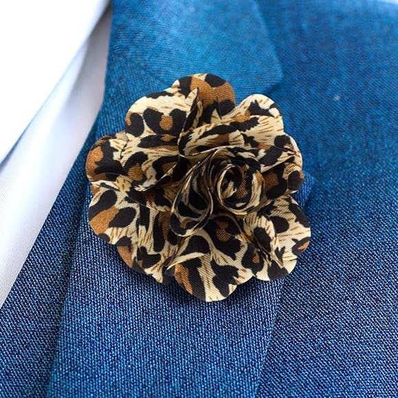 Dubal Brothers - Vendita all'ingrosso Spilla da bavero - Spilla da bavero a fiore Vittorio Vico Kente13