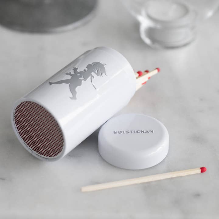 Solstickan Design – wholesale Matches – Match Tube - White (EU Only)