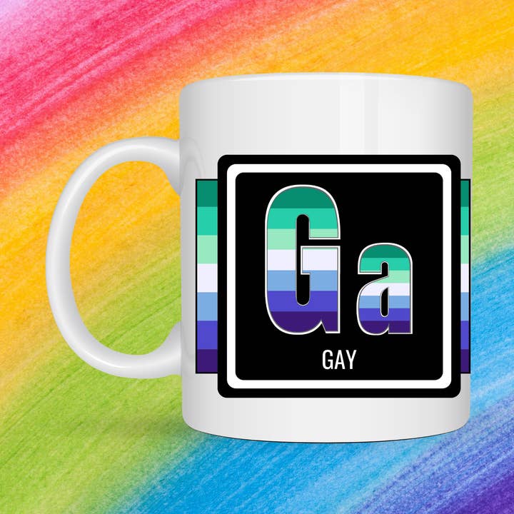 Gay Pride Mug for wholesale by Elements Of Pride