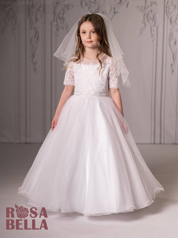 Kurzer Kommunionschleier für den Großhandel von Sweetie Pie Collection