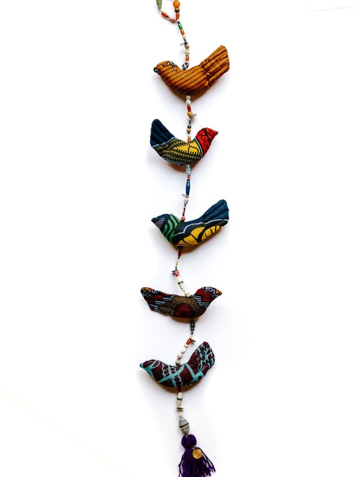 Bird Mobile for wholesale by Grain of Rice Project