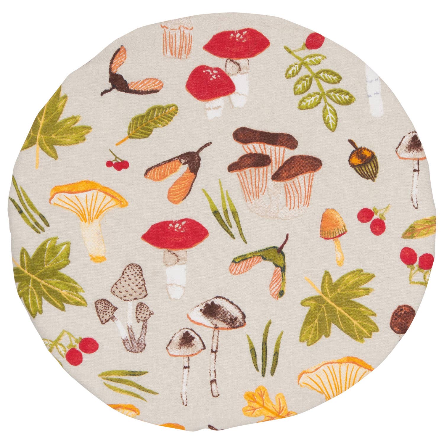 Now Designs by Danica - Wholesale Food Storage Wrap/Bag - Field Mushrooms Bowl Covers Set of 25