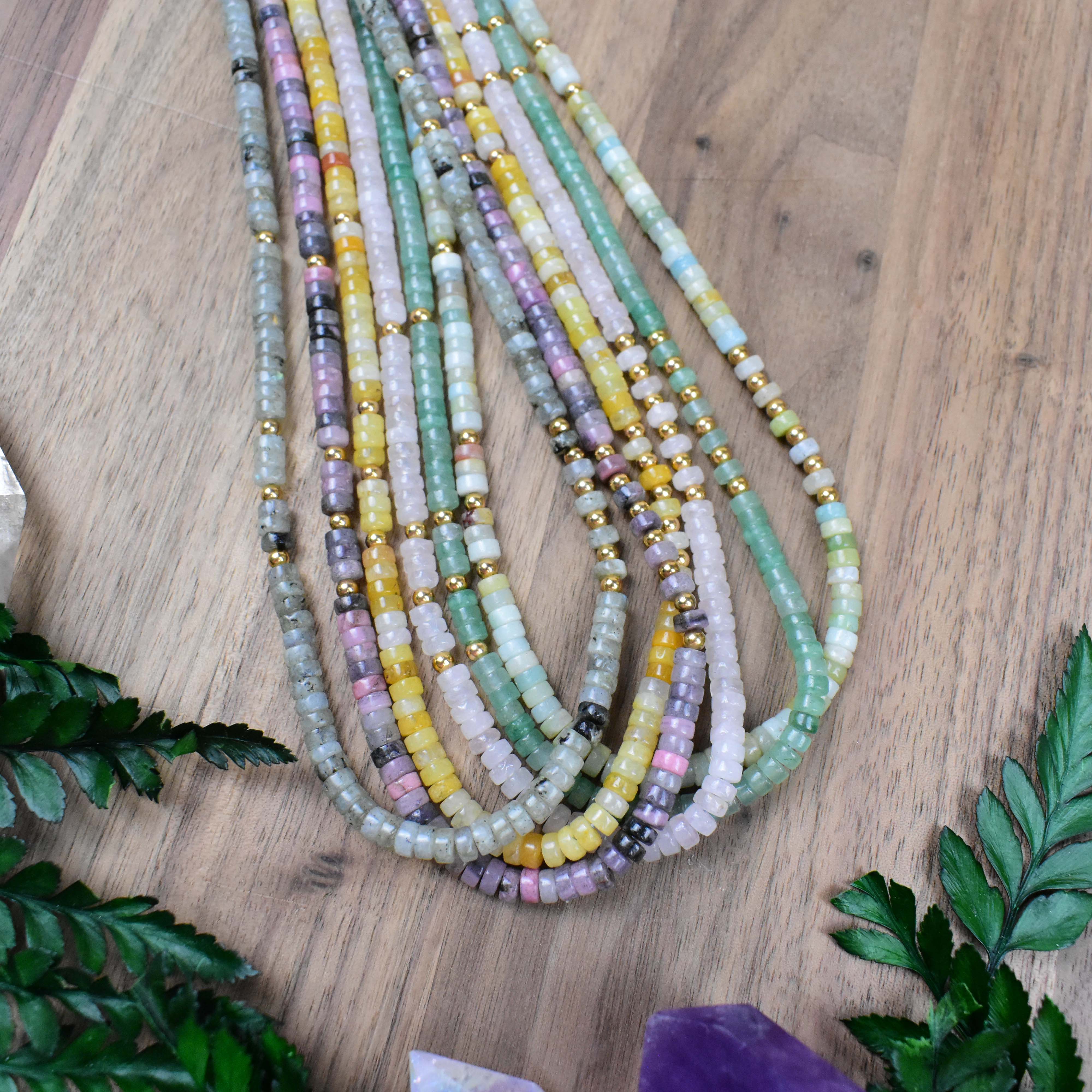 Ewelina Pas Jewelry - Wholesale Kralen/parelketting - Litae/// Delicate edelsteen kralen ketting18