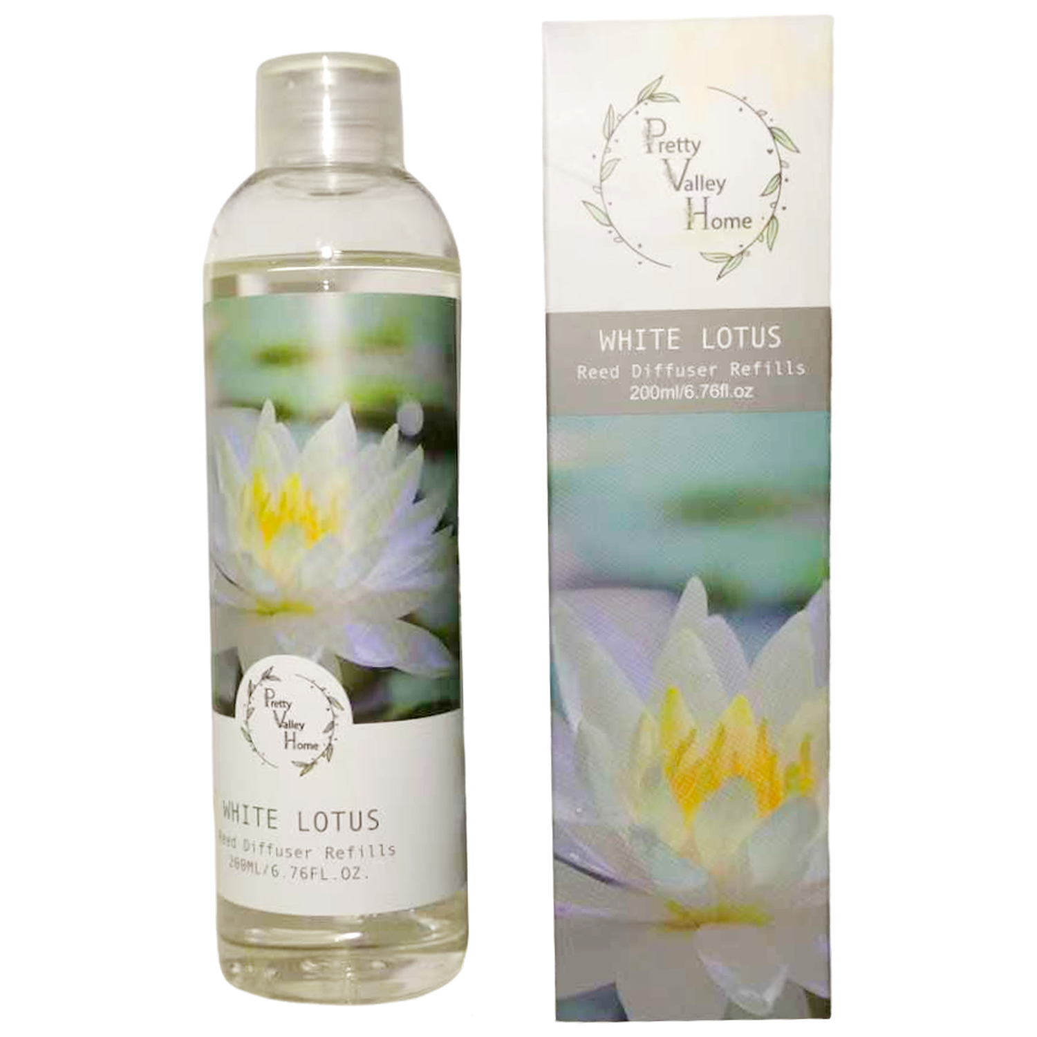 Pretty Valley Home - Wholesale Reed Diffuser - Bunny Ear Cactus Ceramic Diffuser Combo (BNY+WLT)White Lotus3