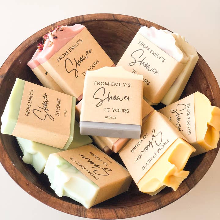 Sweet Caramel Shop - Wholesale Bar Soap - Bridal, Wedding & Baby Shower Soap Favors, Handmade Soap Bar