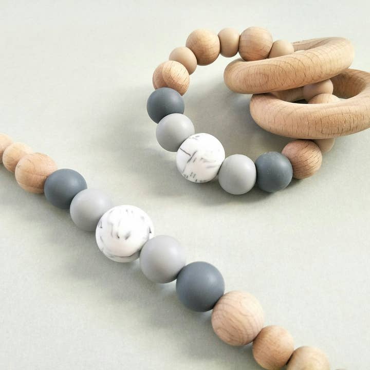 Zao & Co - Wholesale Teether (not clip-on) – Baby - "Charlie" Teething Ring6