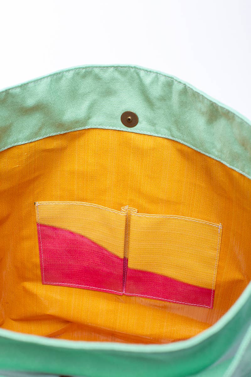 Hamilton Perkins Collection - Wholesale Tote Bag - Women's - Seafoam Green Earth Bag Hobo5