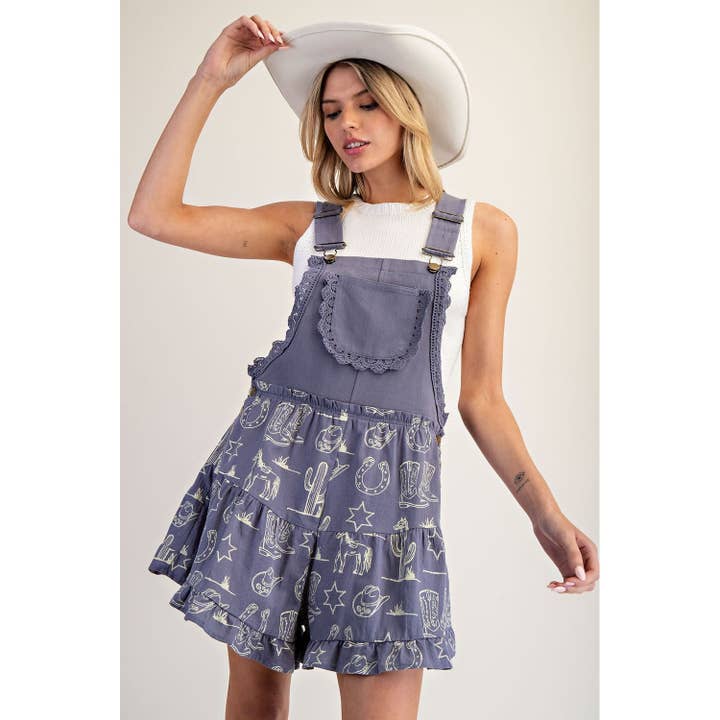 Vestlig grafisk ærmeløs romper for engroshandel hos STYLE USA