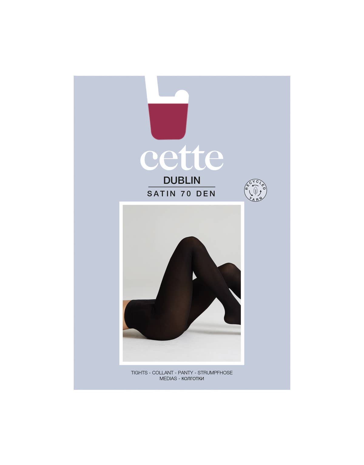 Cette – wholesale Tights - Dam – Ogenomskinliga strumpbyxor, Återvunna Strumpbyxor, Kvinnor Nylons, 70 DEN45