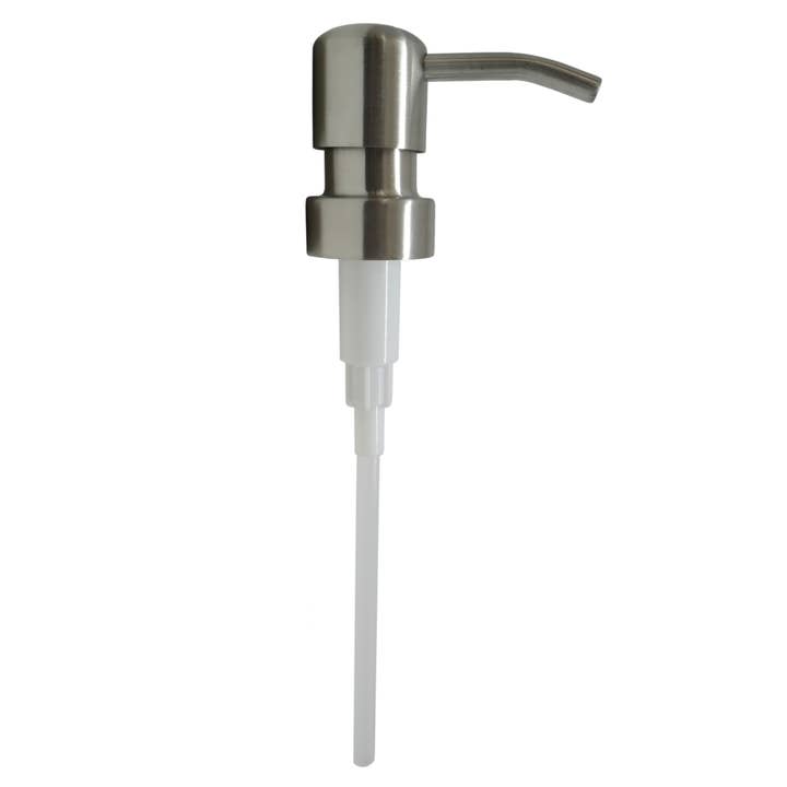 Sanwacraft - Vente Distributeurs de savon - Pompe à liquide en acier inoxydable uniquement - Filetage 28-400