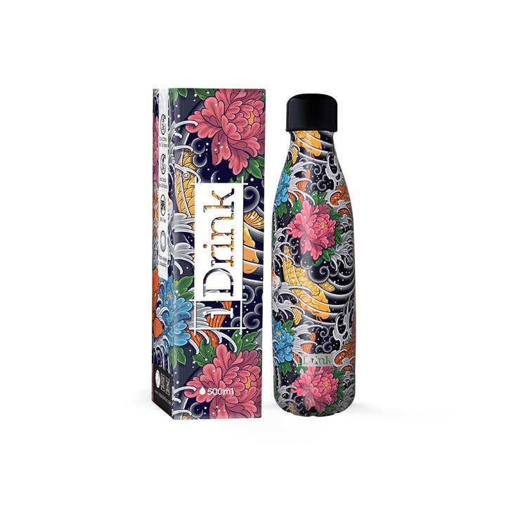 Carpa Koi thermische fles van 500 ml voor wholesale door I-Total, I-Drink