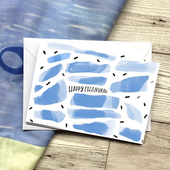 Feliz Janucá//Tarjeta de Janucá para venta al por mayor de Nicola Rowlands