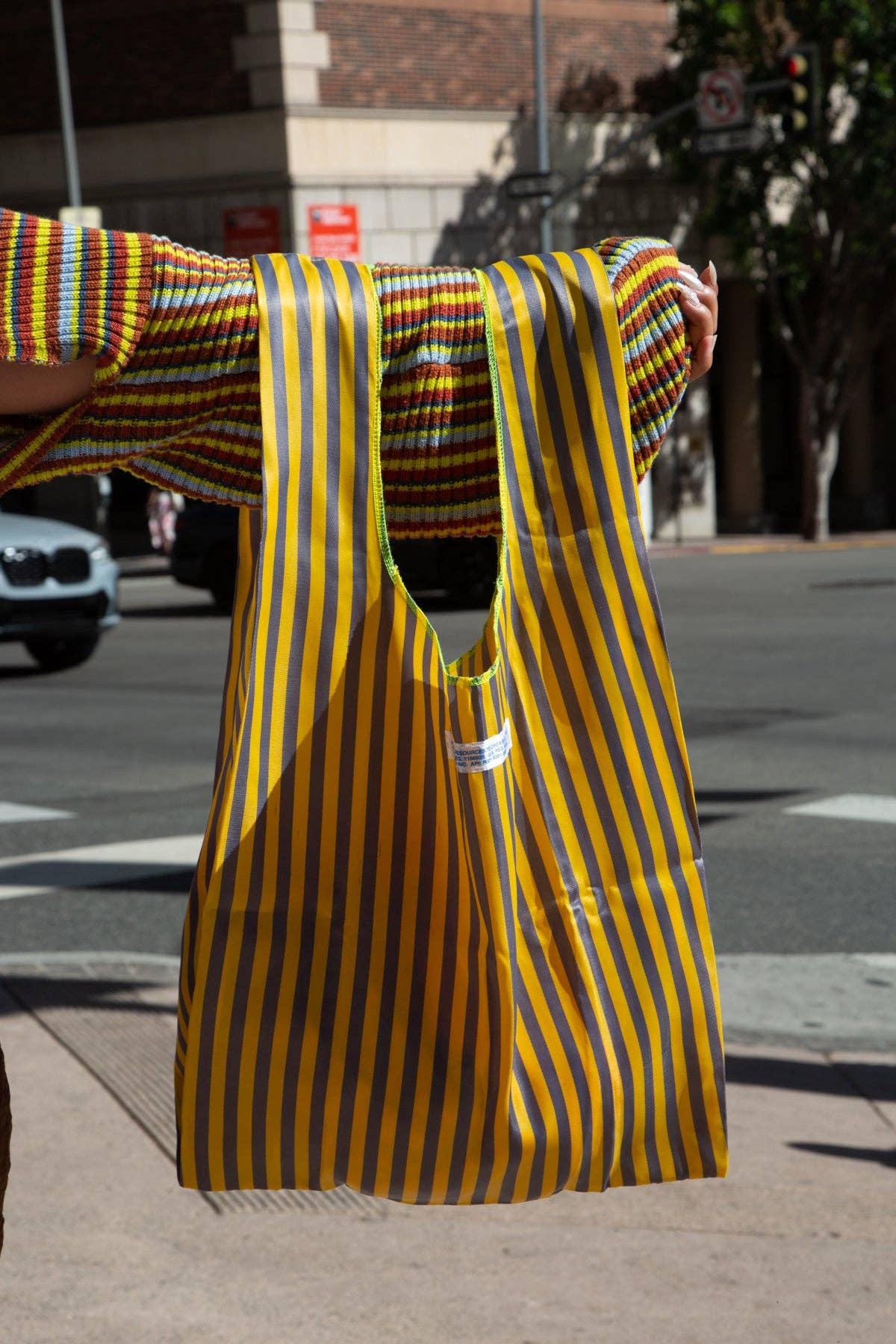 Puebco - Wholesale Grocery/Shopping Bag - School Tie Fabric Bag28