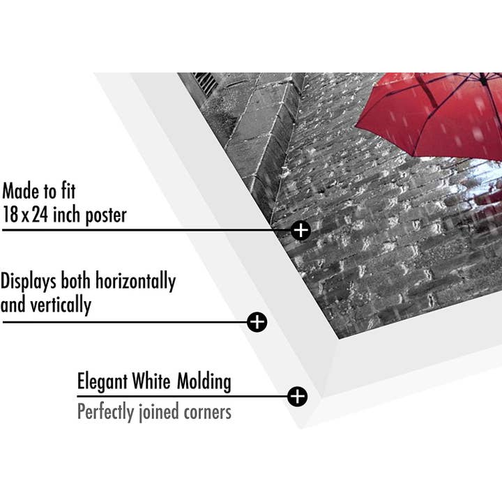 Americanflat - Wholesale Picture Frame - Americanflat Poster Frame with Wide Molding274