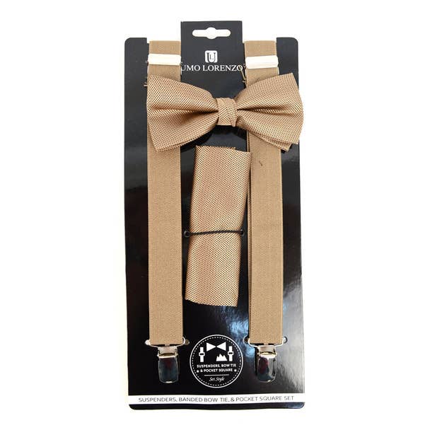 Selini New York - Wholesale Suspenders - Men's - Men's Solid Color Clip-on Suspenders8