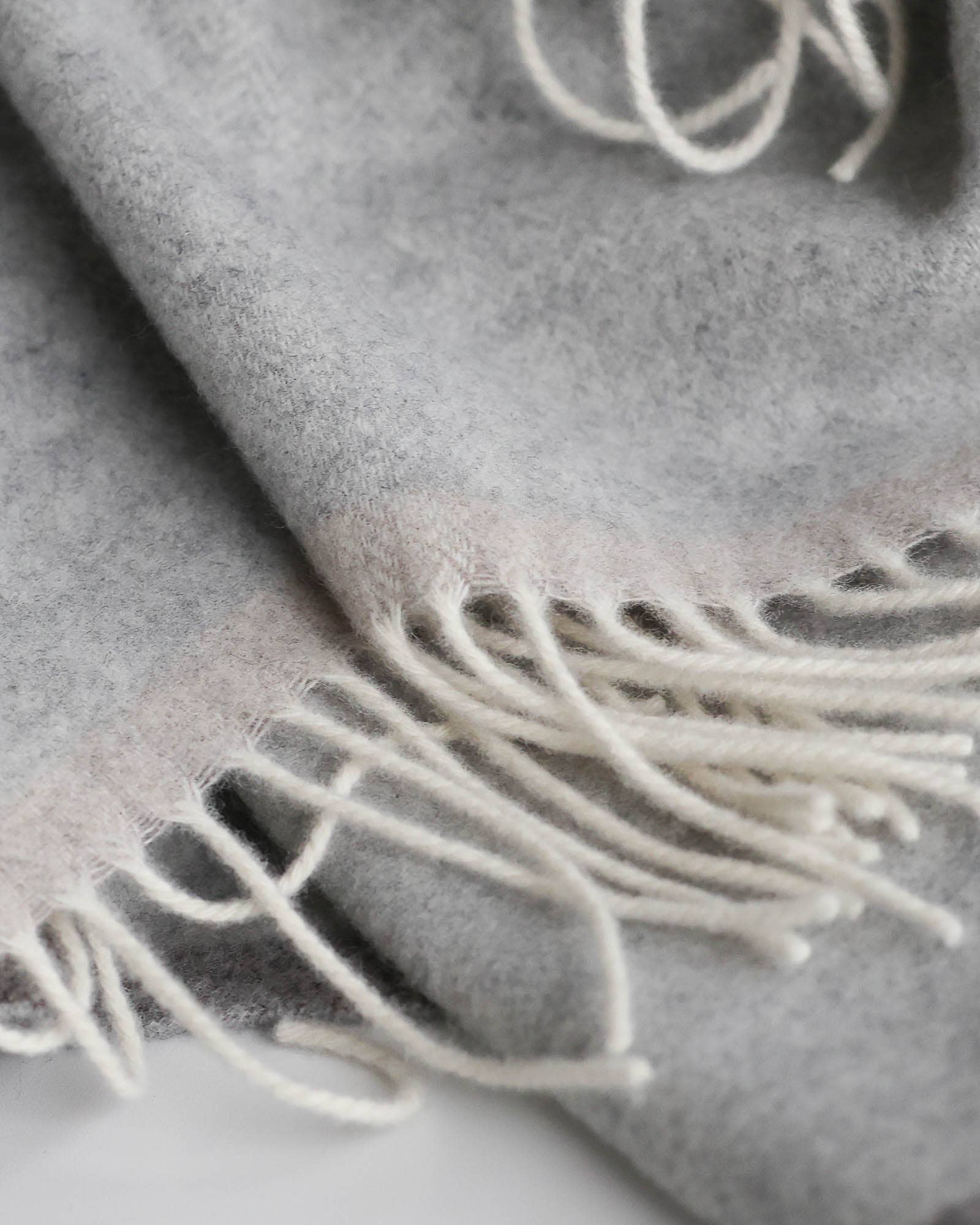 MoST - Wholesale Throw Blanket - Merino/cashmere Throw Blanket MILANO - light grey1