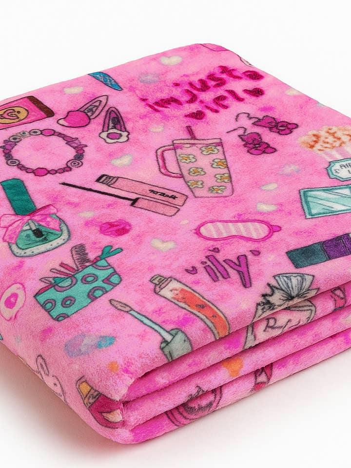 Plush Slumber Party Blanket for wholesale by Limeapple