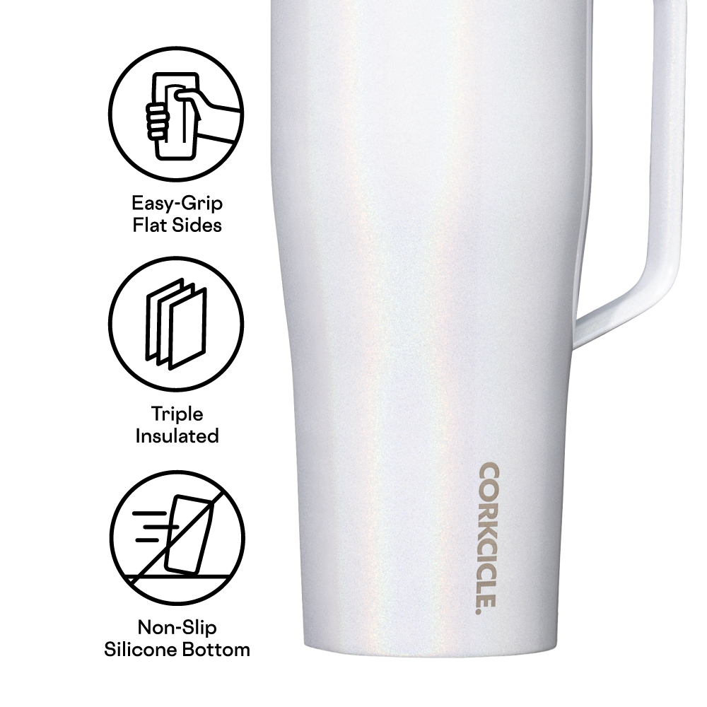 CORKCICLE - Wholesale Insulated Mug/Tumbler - Cold Cup XL - 30oz Sparkle Unicorn Magic3