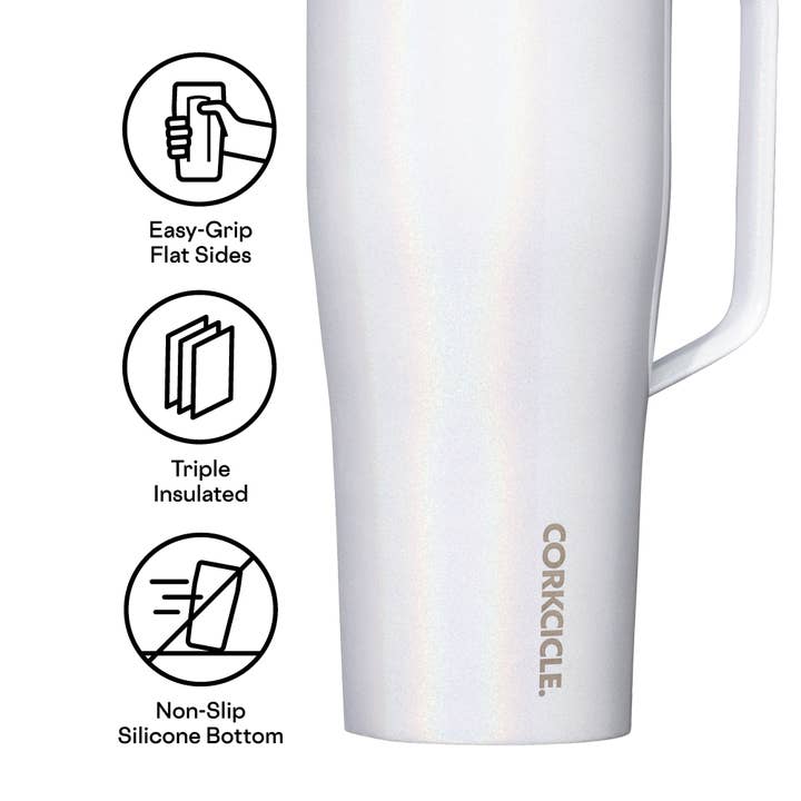 CORKCICLE - Wholesale Insulated Mug/Tumbler - Cold Cup XL - 30oz Sparkle Unicorn Magic3