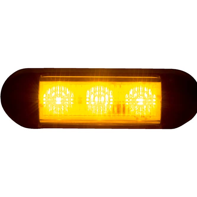 LED Bärnstensfärgad Blinkande Varningslampa LDO 2675 för wholesale av RoadLites